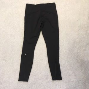 Lululemon Black Fast as Fleece Tight